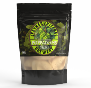 Poppadoms with Beer-Infused Mango Chilli Chutney